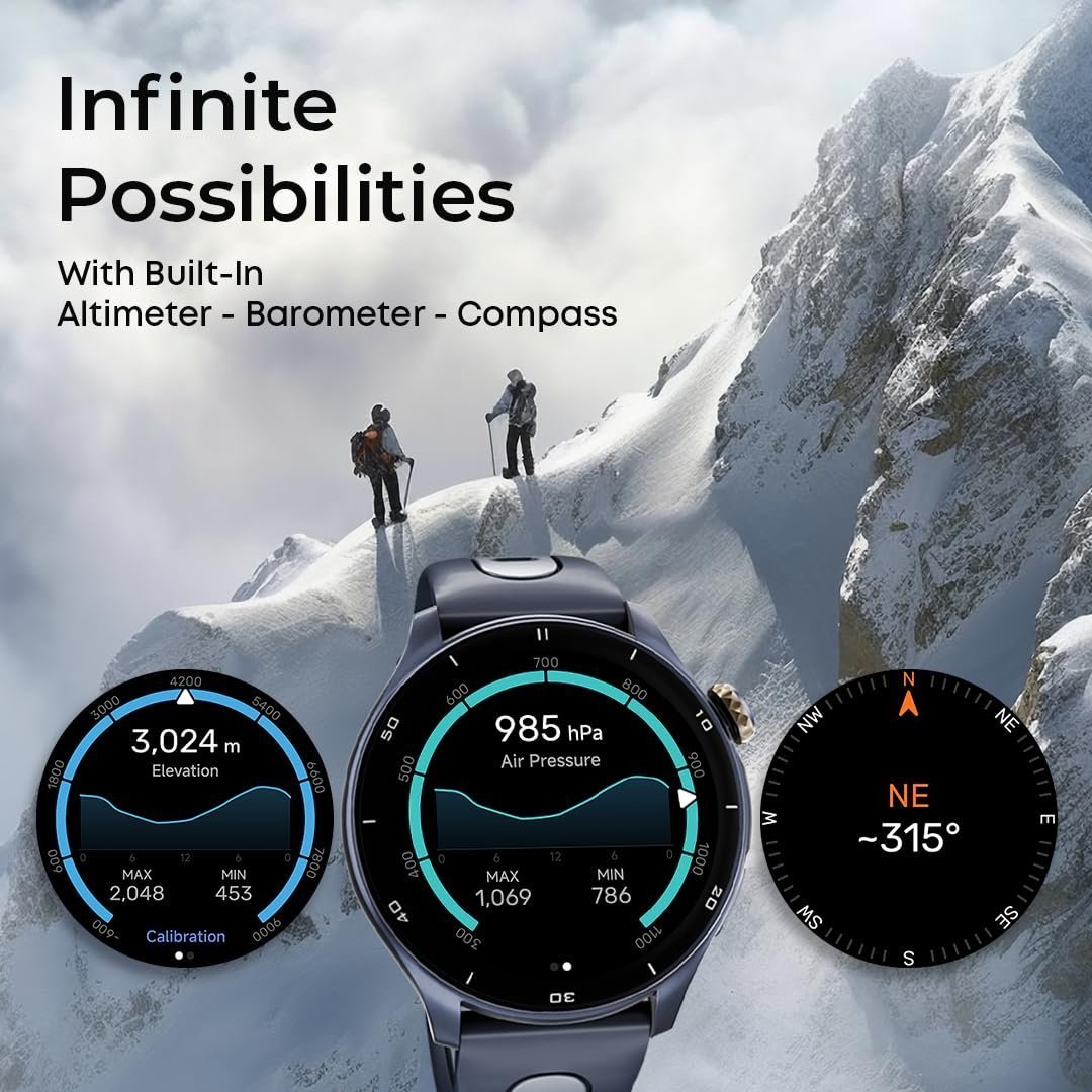 Titan Celestor Smart Watch, 1.43” AMOLED Display & AOD, 60Hz Fluid ...