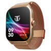 Titan Zeal Premium Fashion Smartwatch|1.85" AMOLED Display with AOD|390 * 450 Pixel Resolution|Functional Crown|SingleSync BT Calling|Advanced Chipset|100+ Sports Modes & Watchfaces IP68 (Mesh Strap)